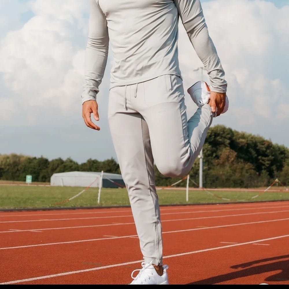 ICON Men's Light Gray Joggers M - Picture 3 of 6